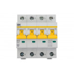 Автоматический выключатель IEK ВА47-60M 4Р 10А 6кА B MVA31-4-010-B