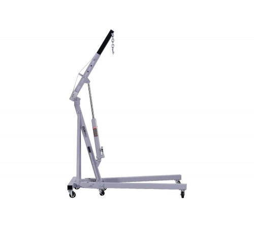 Складной кран KraftWell г/п 1000 кг. однотактный, цвет серый KRWCA