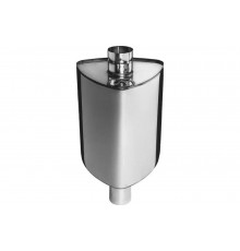 Бак FERRUM Комфорт AISI 201 1 0 треугольный на трубе 67л ф115 шт f0710