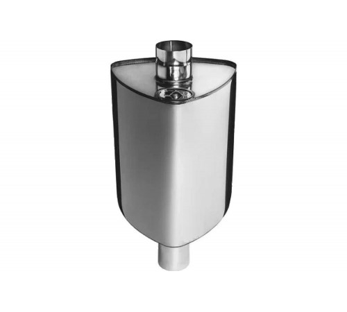 Бак FERRUM Комфорт AISI 201 1 0 треугольный на трубе 67л ф115 шт f0710