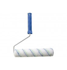 Валик Сибртех Водные краски, 250 мм, ворс 12мм, D - 36 мм, D ручки - 6 мм, полиэстер 80193