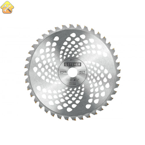 STEHER  TBН-40, 255 мм, 40T, нож для триммера (75140)
