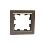 1-местная рамка IEK Brite ру-1-бртб темная бронза BR-M12-K45