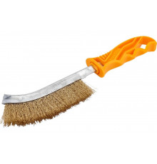 Металлическая щетка TOLSEN пластмассовая ручка TT32060s