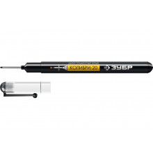 Перманентный маркер для отверстий ЗУБР Колибри 0,7-1 мм, черный 06328-2