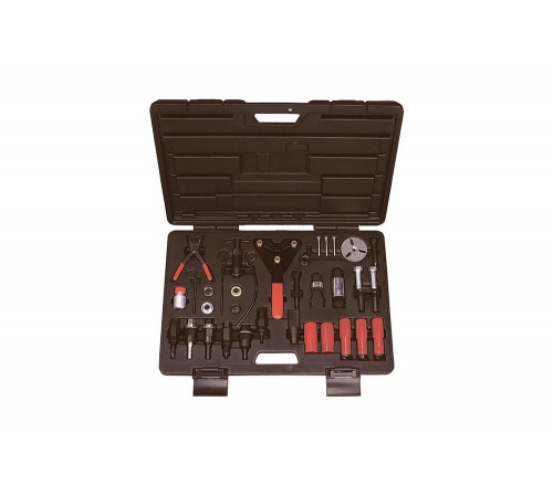 Набор для обслуживания компрессора кондиционера, кейс, 37 предметов МАСТАК 105-30037C