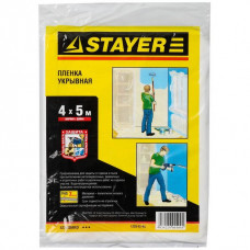 STAYER 4 х 5 м, 7 мкм, пленка укрывная 1225-07-05