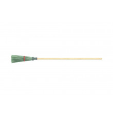 Метла полипропиленовая универсальная СИБРТЕХ 1550x140x310 мм, круглая, с черенком Россия 63217