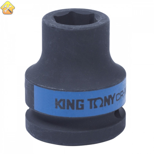 Ударная шестигранная торцевая головка KING TONY653513M