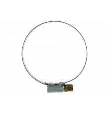 Металлические хомуты СИБРТЕХ стандартное болтовое крепление 40-60мм, 50шт/уп, ширина 9мм 47562