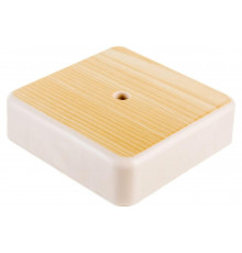 Распаечная коробка IEK КМ для о/п 75x75x20мм сосна UKO10-075-075-020-K34-E