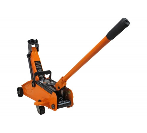 Домкрат автомобильный гидравлический подкатной ДМК-2 (2 т, 135-355 мм) Вихрь