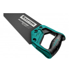 Ножовка для точного реза Kraftool "Alligator BLACK", 450 мм, 11 TPI 3D зуб, 15205-45