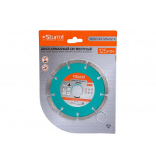 Диск алмазный сегментный по кирпичу (125х22.2/20 мм) Sturm 9020-04-125x22-C