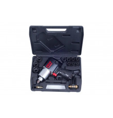 Пневматический ударный гайковерт с комплектом головок MIGHTY SEVEN NC-0415M6