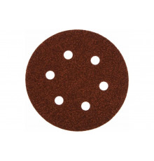 Круг шлифовальный на липучке (5 шт; 150 мм; 6 отверстий; Р80) PATRIOT 820010122