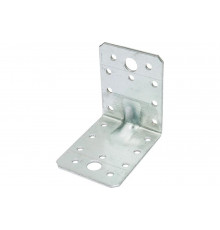 Крепежный угол Зубр МАСТЕР усиленный, 55х70х70мм, 1шт 310116-55-070