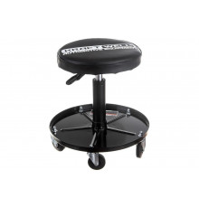 Сиденье механика на колесах с пневмолифтом KraftWell KRWRS-1