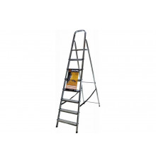 Алюминиевая стремянка Вихрь СА 1х8 73/5/1/13