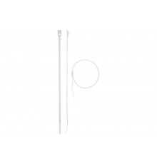 Кабельные стяжки ЗУБР КОБРА белые, нейлоновые 30930-25-110