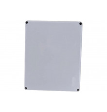 Распаечная коробка IEK КМ41272 для открытой проводки, 240x195x90мм, IP55, RAL 7035, кабельные вводы UKO10-240-195-090-K41-55