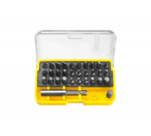 STAYER 32 предмета, в компактном боксе, набор бит 26135-H32