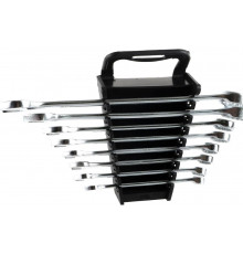 Набор комбинированных ключей СИБРТЕХ 8-19 мм, CrV, 8 шт. 15448