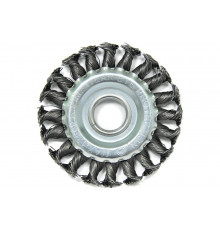 Щетка плоская (100х22.2 мм; витая; сталь 0.5 мм) для УШМ Elitech 1820.073300