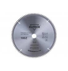 Диск пильный по алюминию (305х30х2 мм; 100Z) ELITECH 195632