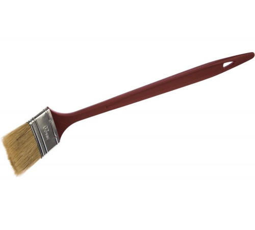 STAYER 63 мм, 2,5", щетина натуральная, пластмассовая ручка, кисть радиаторная UNIVERSAL 0110-63_z01