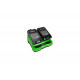 Зарядное устройство на 2 слота Greenworks G24X2UC2, 24V