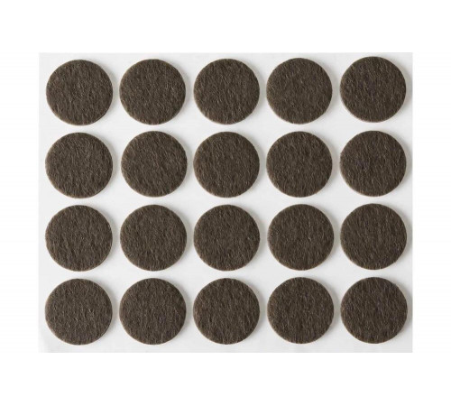 STAYER 20 шт.,  16 мм, фетровые, накладки самоклеящиеся на мебельные ножки 40910-16