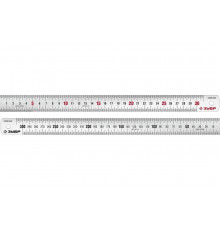 Про-30 Усиленная нержавеющая линейка 0,30 м ЗУБР 34280-030