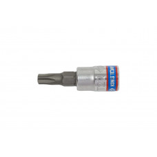 Головка-бита торцевая 1/4", TORX с отверстием, T27Н, L=37 мм KING TONY 203727