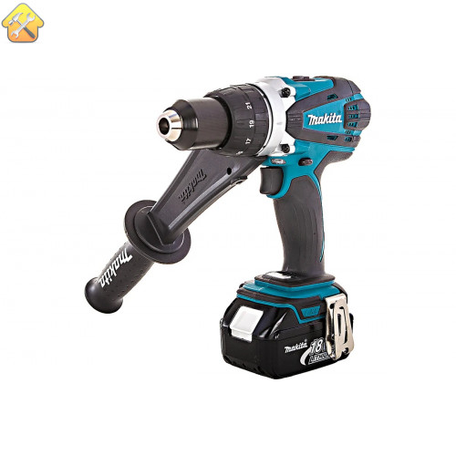 Аккумуляторная дрель-шуруповерт Makita DDF458RFE