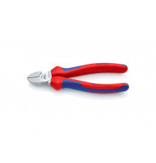 Бокорезы KNIPEX 160 мм, хром, 3-комп ручки KN-7005160