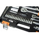 Набор инструментов Вихрь АВТО, 1/2 , 1/4 , CrV, в кейсе 82 предмета 73/6/7/6