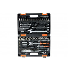 Набор инструментов Вихрь АВТО, 1/2 , 1/4 , CrV, в кейсе 82 предмета 73/6/7/6