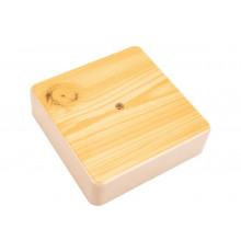 Распаечная коробка IEK КМ для о/п 100x100x29мм сосна UKO10-100-100-029-K34-E