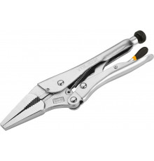 Зажим с фиксатором TOLSEN 230 мм, тонконосый TT10053