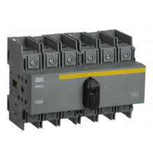 Модульный выключатель-разъединитель IEK ВРМ-3 3P 125А MVR30-3-125