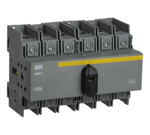 Модульный выключатель-разъединитель IEK ВРМ-3 - надежность и безопасность электроснабжения