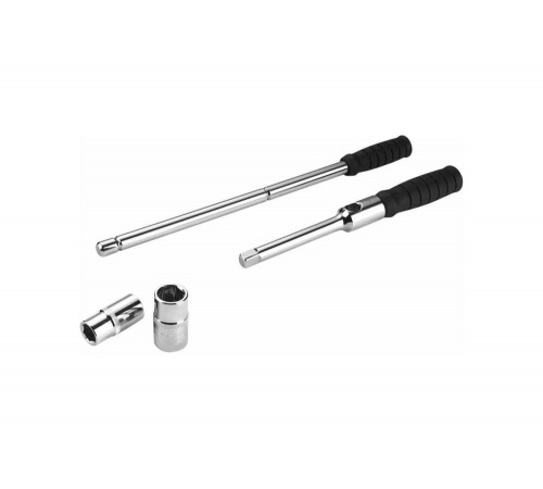 Крестовой баллонный ключ DEKO HT24, 17 мм, 19 мм, 21 мм, 23 мм, разборный 065-0986