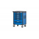 Тележка инструментальная NORDBERG профессиональная (синяя) T7N(B)