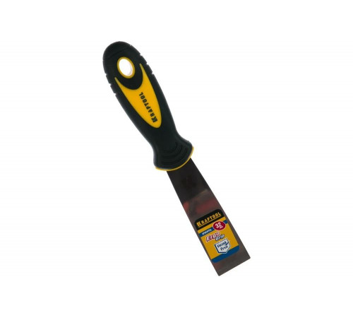 KRAFTOOL 32 мм, нержавеющее полотно, двухкомпонентная рукоятка, шпательная лопатка 10035-030