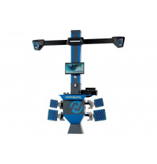 Стенд сход-развал NORDBERG 3D модель для ям и подъемников C802_синий