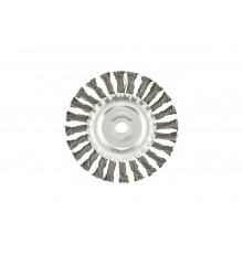 Щетка плоская для УШМ (125 мм; М14; крученая проволока  0.8 мм) MTX 74644