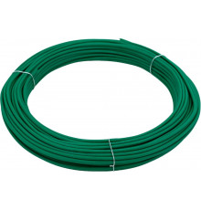 Проволока для подвязки, стальная в ПВХ зелёный 25 м СИБРТЕХ 64380