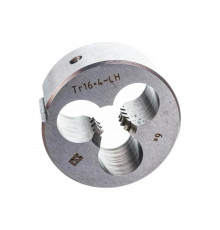 Плашка Русский Инструмент Tr16х4 левая D-55 круглая для нарезания трапецеидальной резьбы ri.292.26