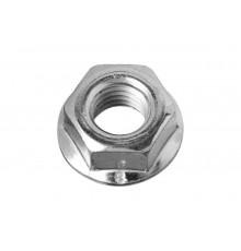 Гайка DIN 6923 с фланцем ЗУБР, M6, 14 шт, кл. пр. 8, оцинкованная, 303636-06